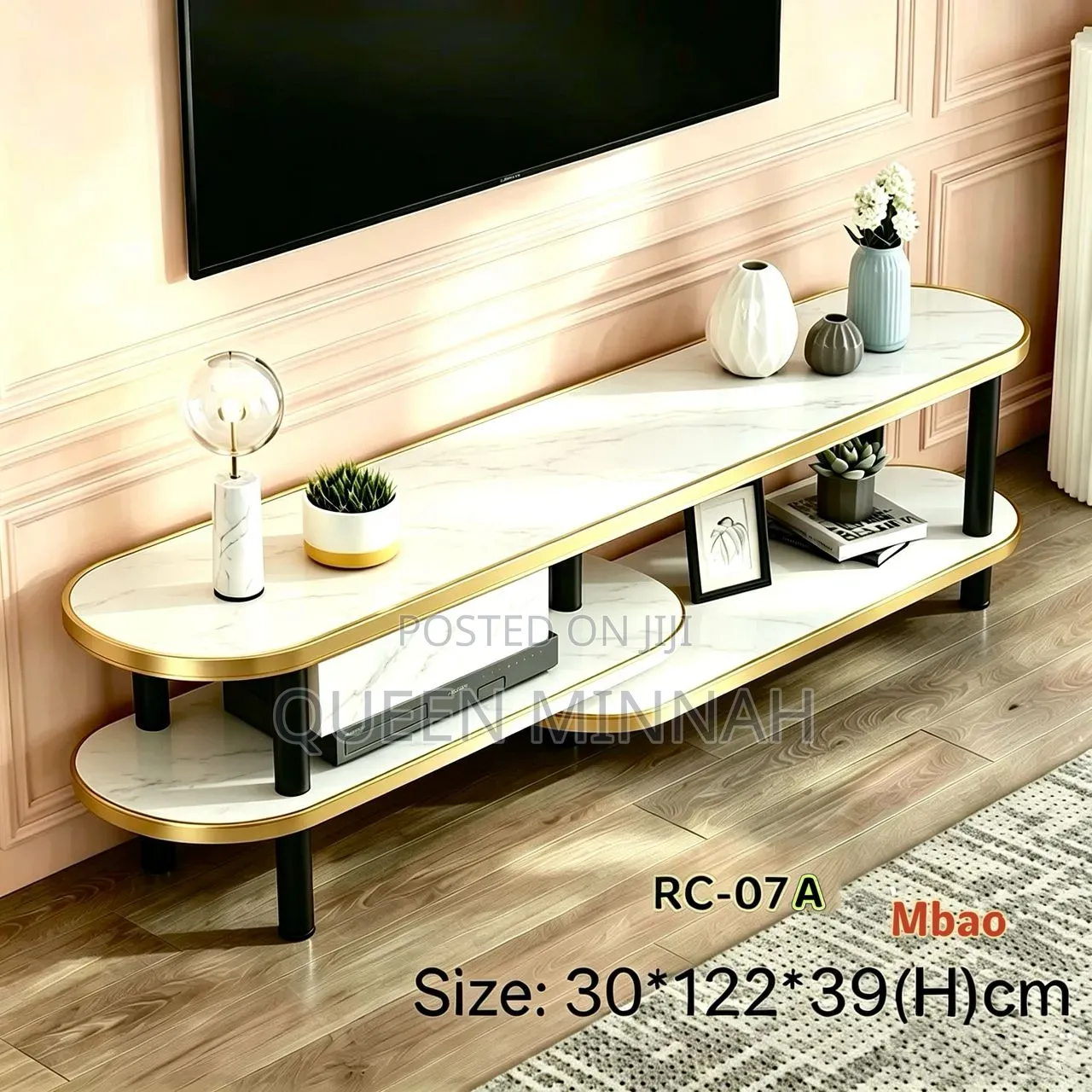 Low-Profile Television Stand or Media Console