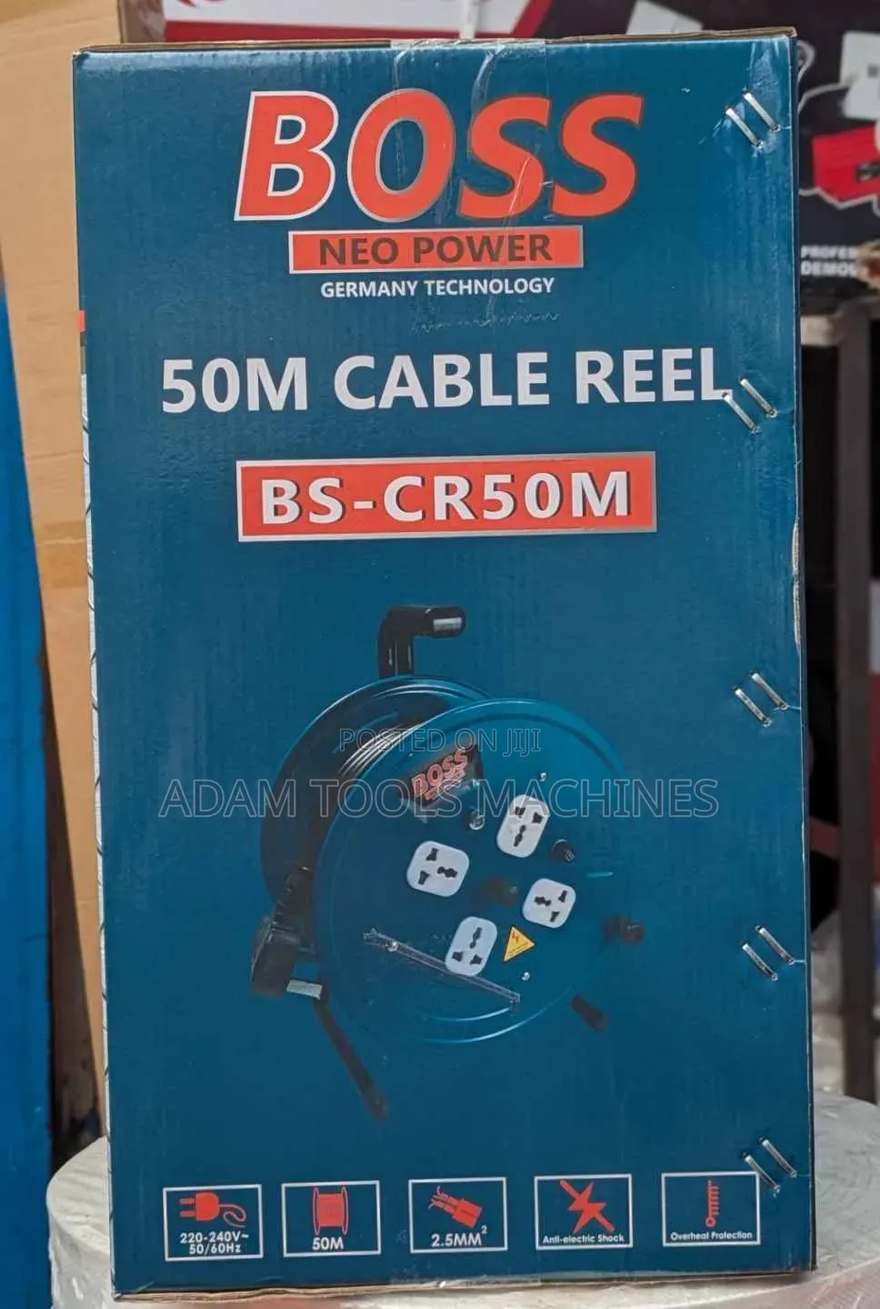 Boss Extension Cable 50m 2.5mm