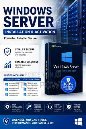 Windows Server 2025, 2022 & 2019 Installation & Activation Keys