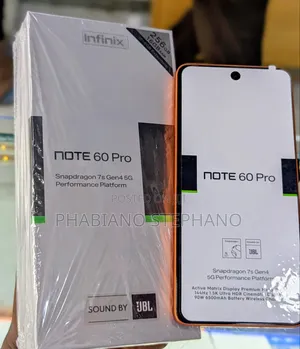 New Infinix Note 60 Pro 256 GB