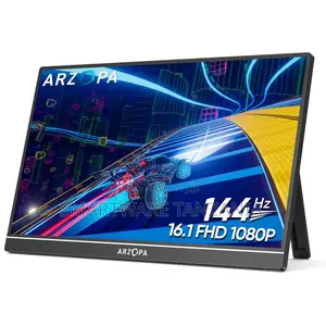 Arzopa 16.1" Fhd Portable Monitor With 144hz Refresh Rate For Gaming