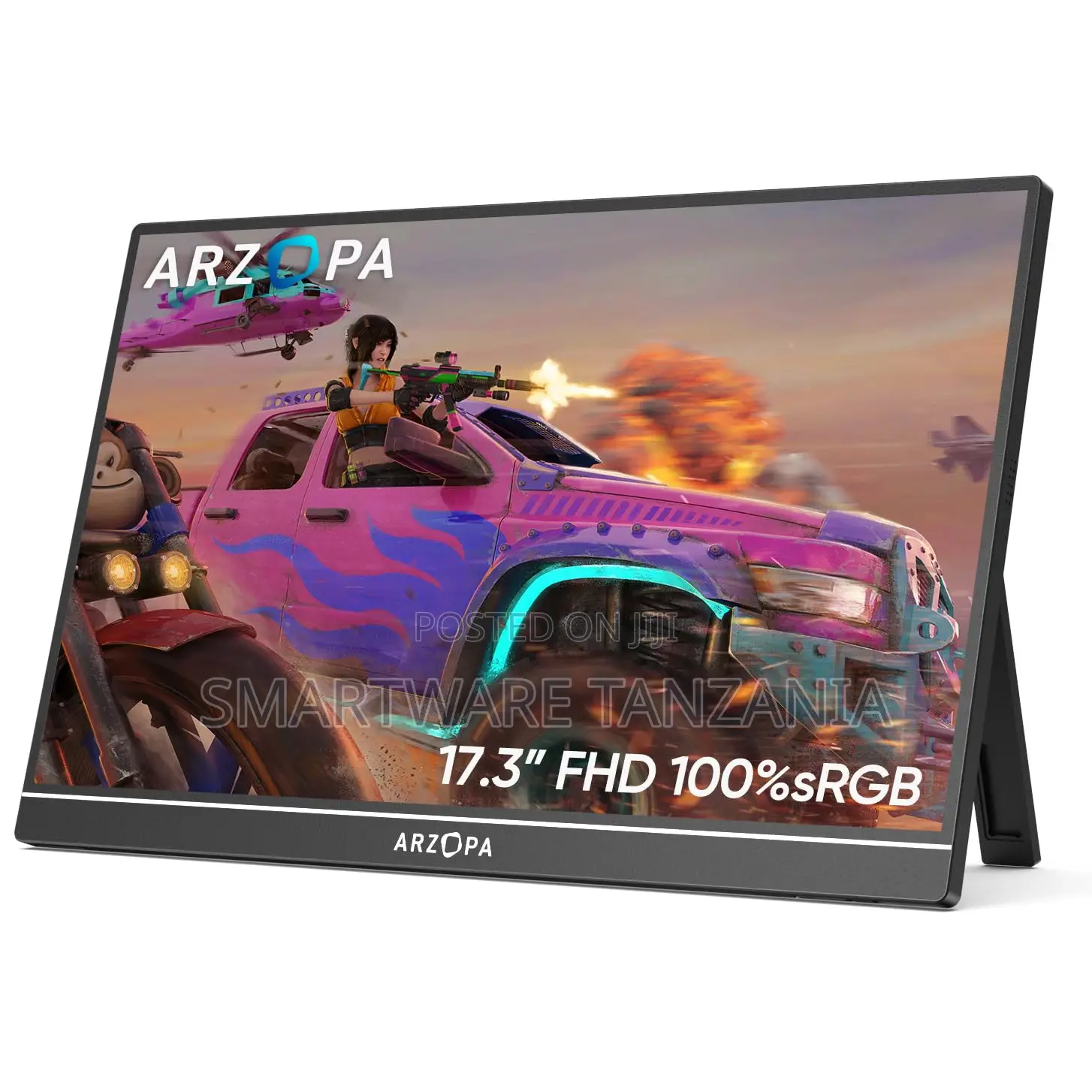 Experience Stunning Visuals With Arzopa 17.3" Fhd Portable Monitor