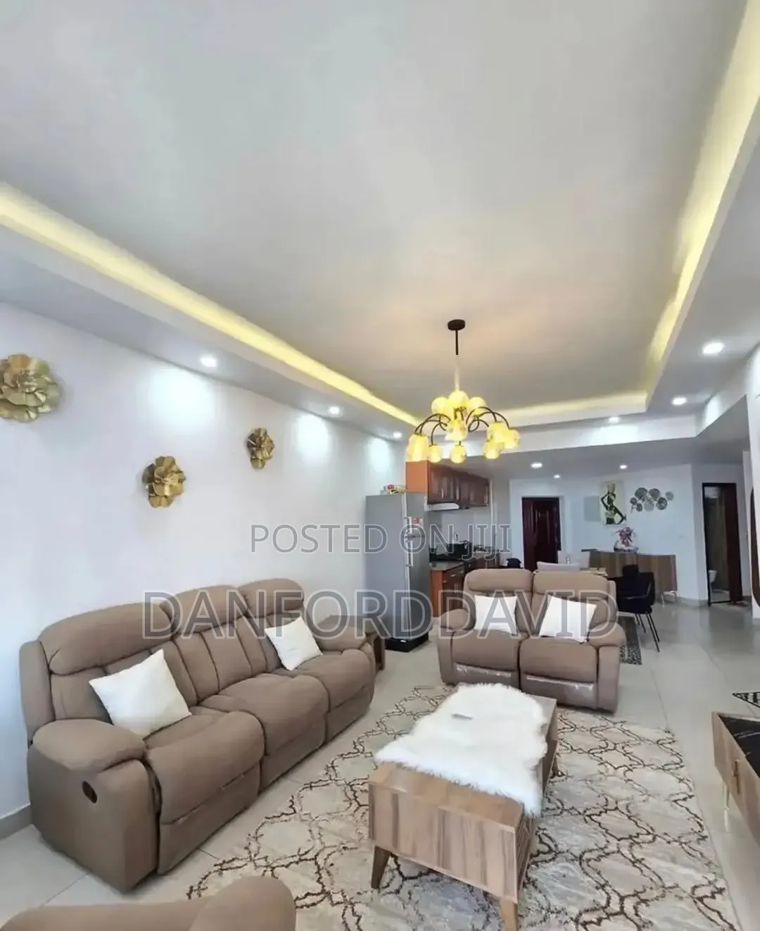 Furnished 4bdrm Apartment in Kahwa Real Estate, Masaki for rent