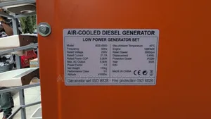 Boss Silent Diesel Generator Bde-6500
