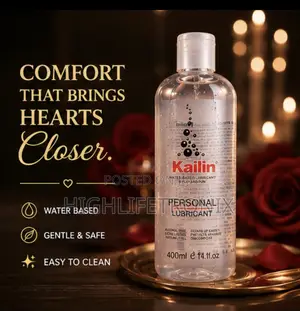 Kailin Lubricant (Mafuta/Kilainishi)– Utelezi Mtamu Kwa Furaha Zaidi