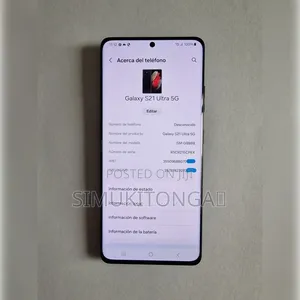 Samsung Galaxy S21 Ultra 5G 128 GB Black