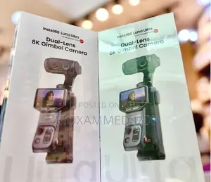 Insta360 Luna Ultra, a Dual-Lens Gimbal Camera