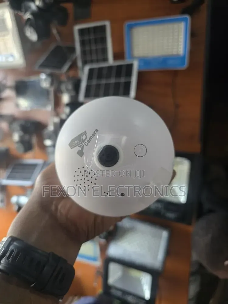 Spy Camera With Bulb/Fish Eye