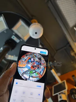 Spy Camera With Bulb/Fish Eye