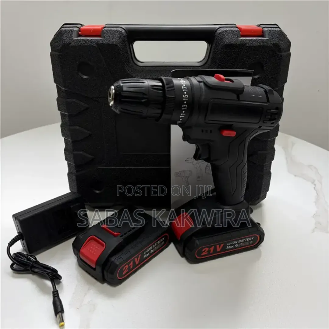 Cordless Rechargeable Dual Batteries Drill