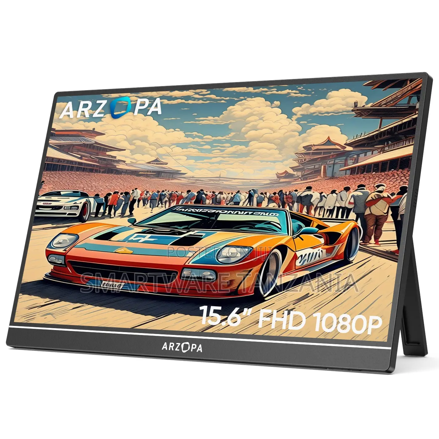 Arzopa 15.6-Inch FHD 1080p Portable Monitor for Gaming and Work