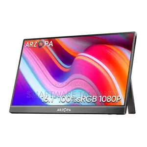 Arzopa 16.1" Portable Monitor With 100% RGB and Full Hd 1080p Display