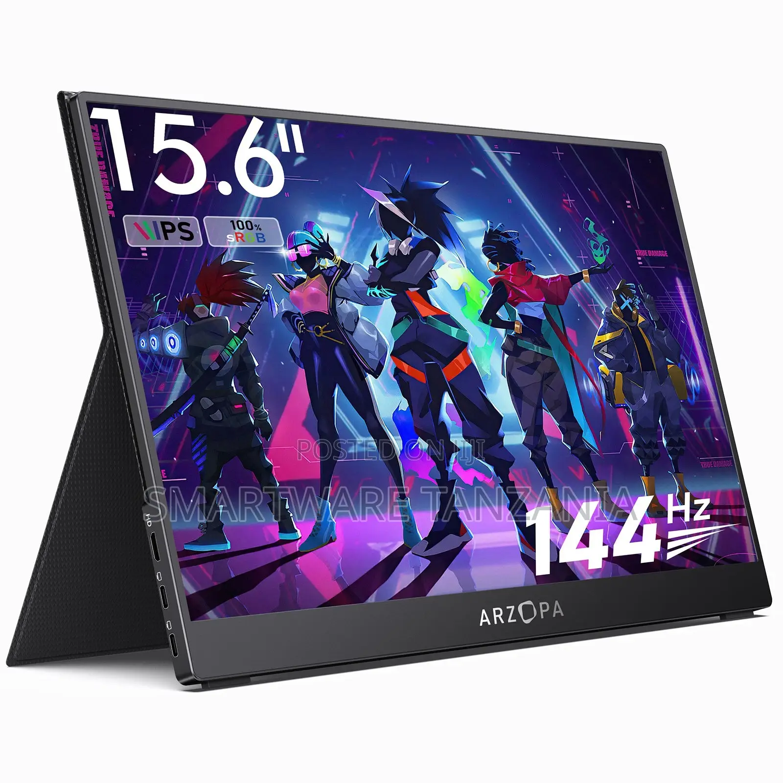 Arzopa 15.6 Inch Portable Monitor - 144hz Ips Display for Gaming