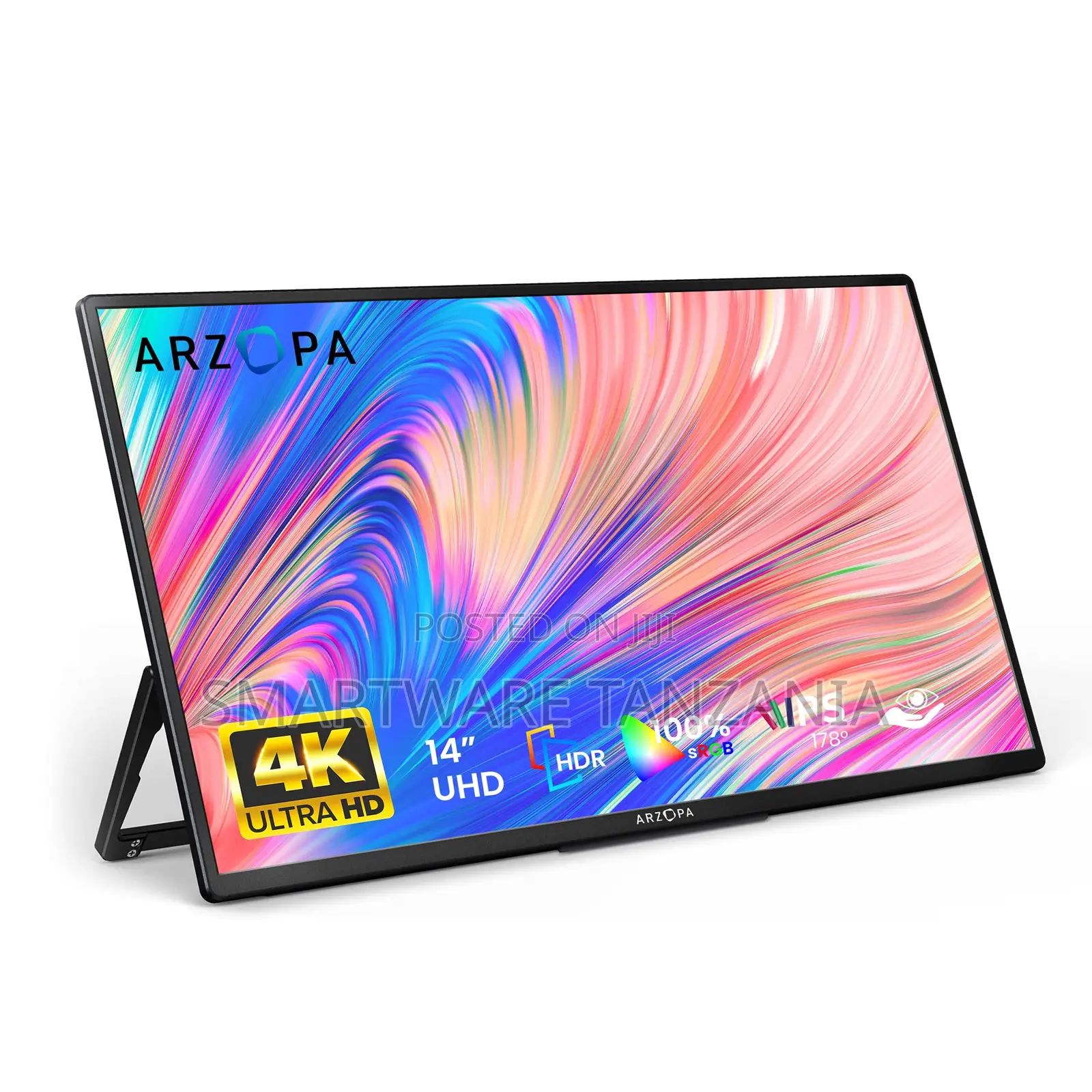 Experience Clarity With Arzopa 14-Inch Uhd Portable Monitor