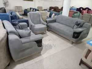 Kichwa: Sofa Set Ya Kisasa Ya Viti 3+1+1 – Ubora Wa Hali Ya Juu