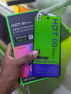 New Infinix Hot 60 Pro+ 256 GB Black