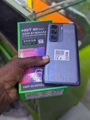 New Infinix Hot 60 Pro+ 256 GB Black