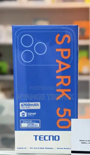 New Tecno Spark 50 128 GB Orange