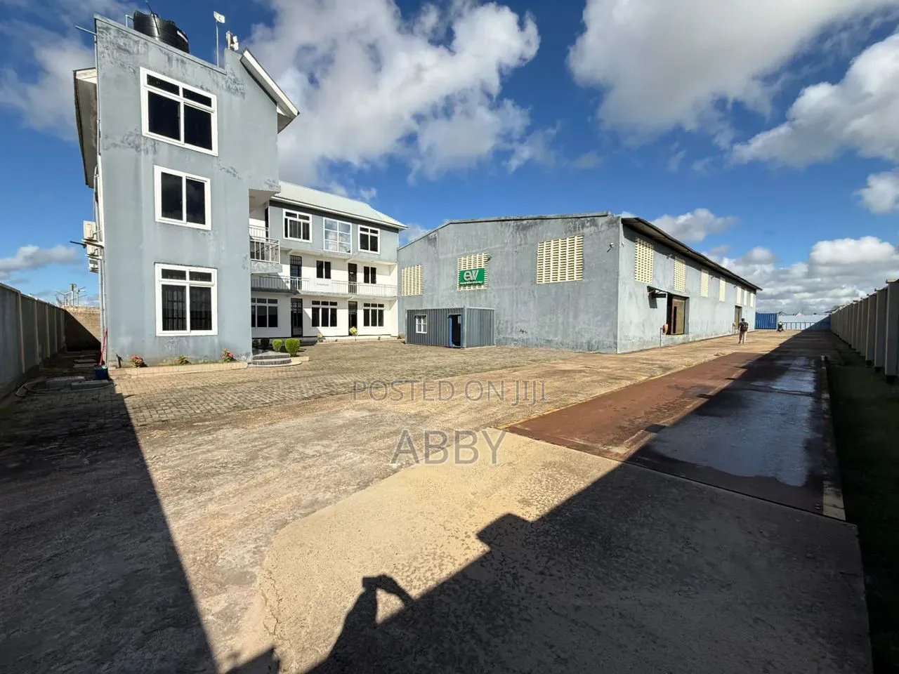 A Warehouse and Yard for Sale