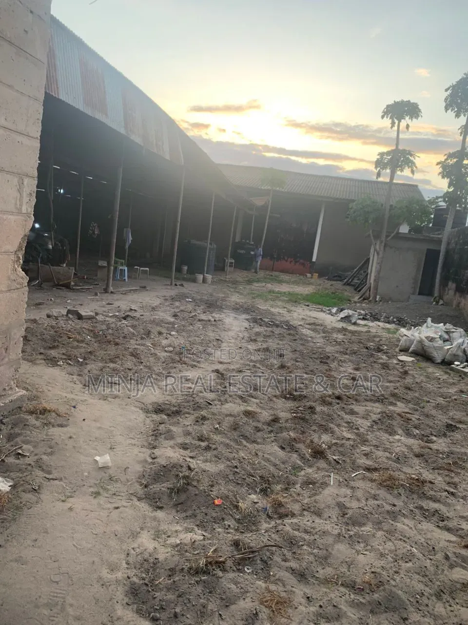 Commercial Plot For Sale With Yard And Godown Buguruni Along Main Road