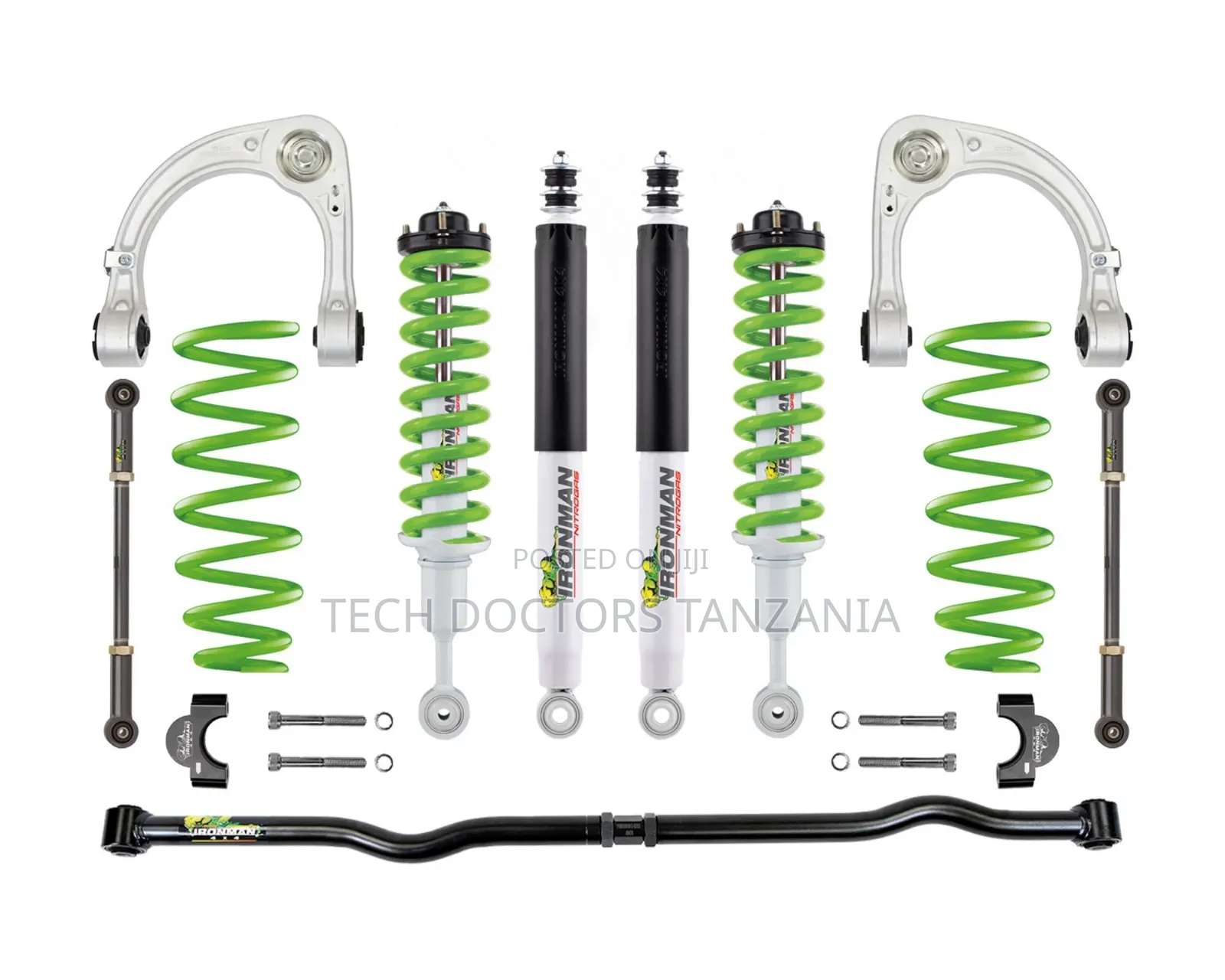 Suspension, Coil, Showcaps, Torsion Bars