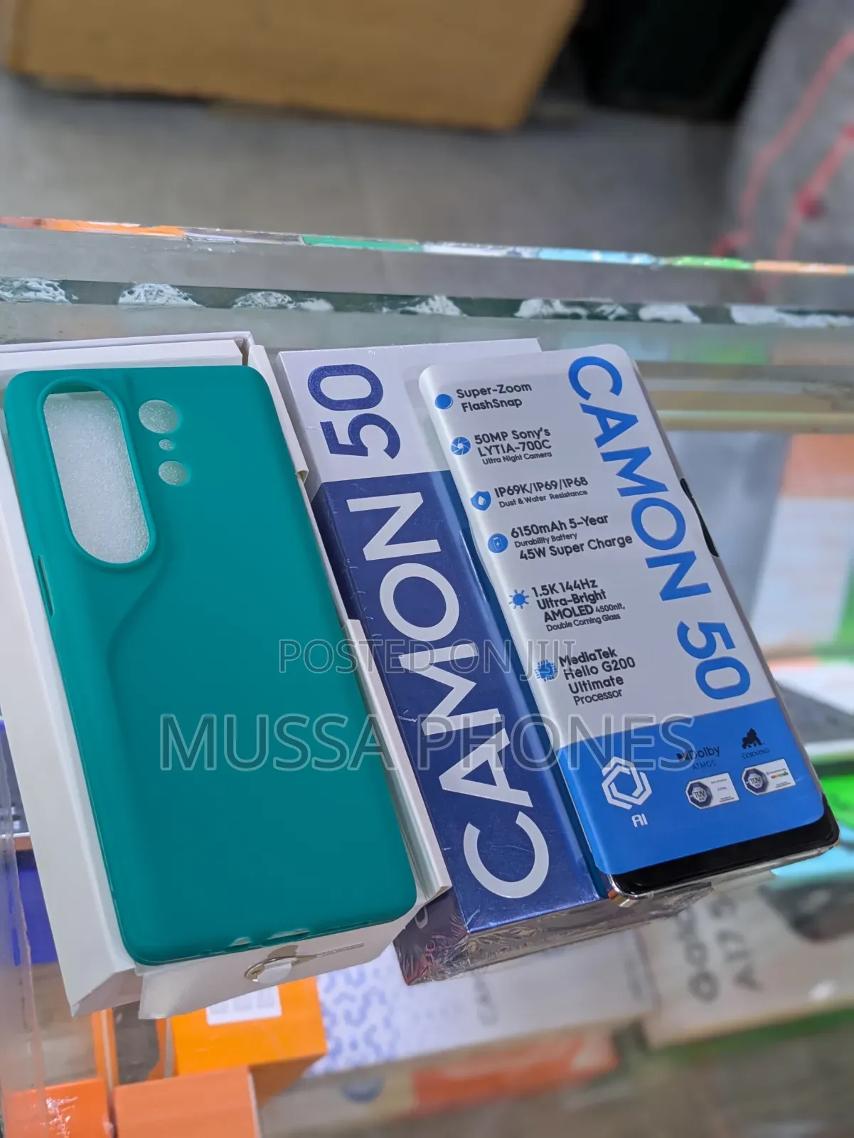 New Tecno Camon 50 Pro 256 GB Green