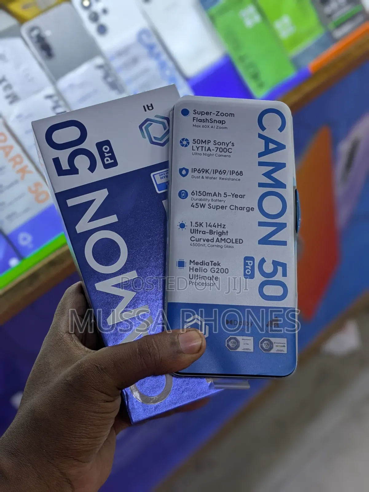 New Tecno Camon 50 Pro 256 GB Green
