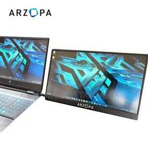 Arzopa Portable 15.6 Inch Dual Screen Monitor for Productivity