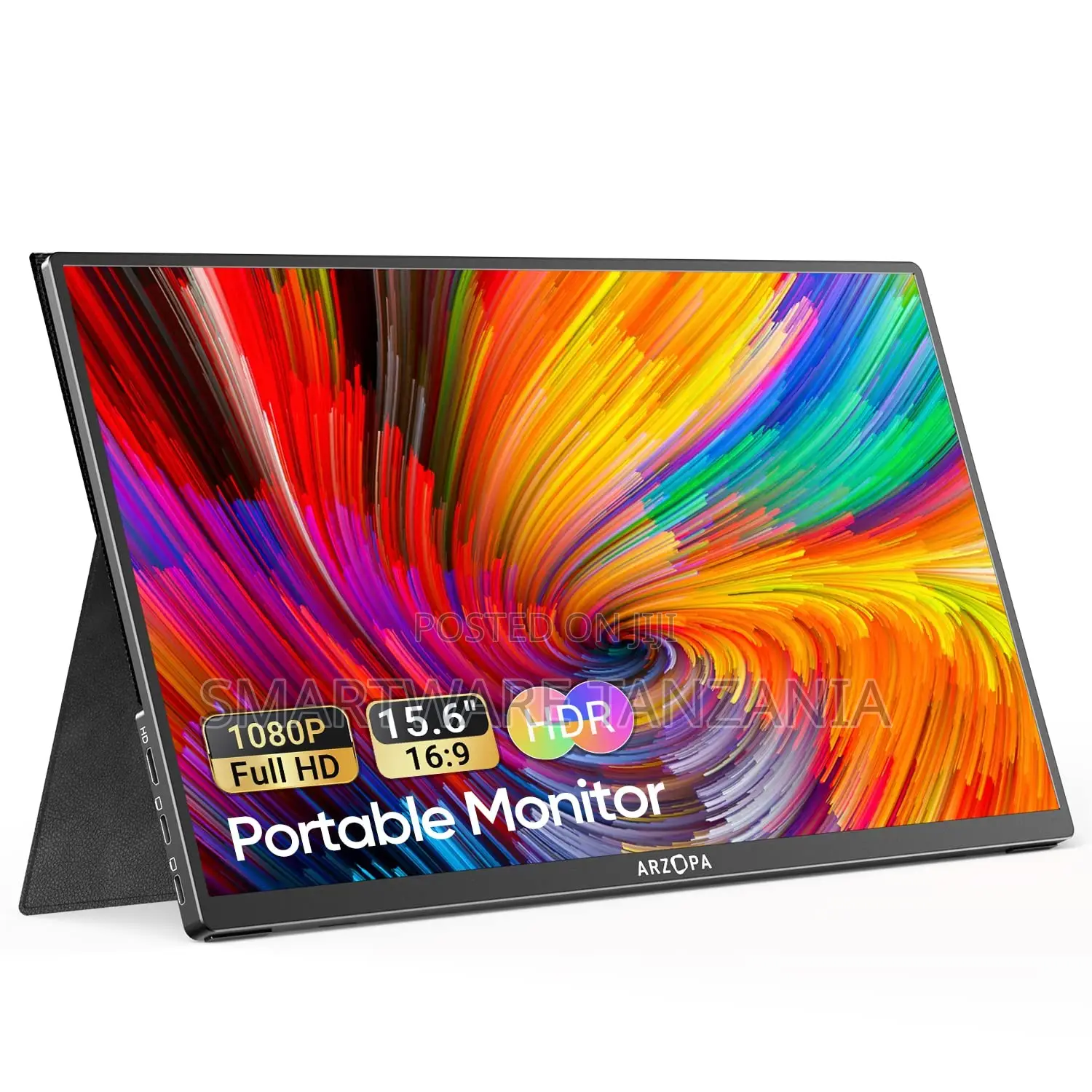 Arzopa 15.6 Inch Portable Monitor - Full Hd 1080p HDR Display