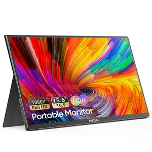 Arzopa 15.6 Inch Portable Monitor - Full Hd 1080p HDR Display