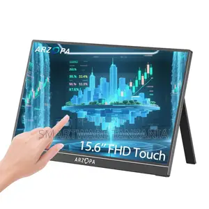 Arzopa Portable Monitor 15.6'' FHD 1080p - Ultra-Slim Laptop Monitor
