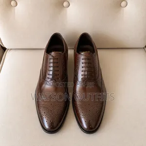 De'rossi Brand Mocca Za Leather Materials for Men's