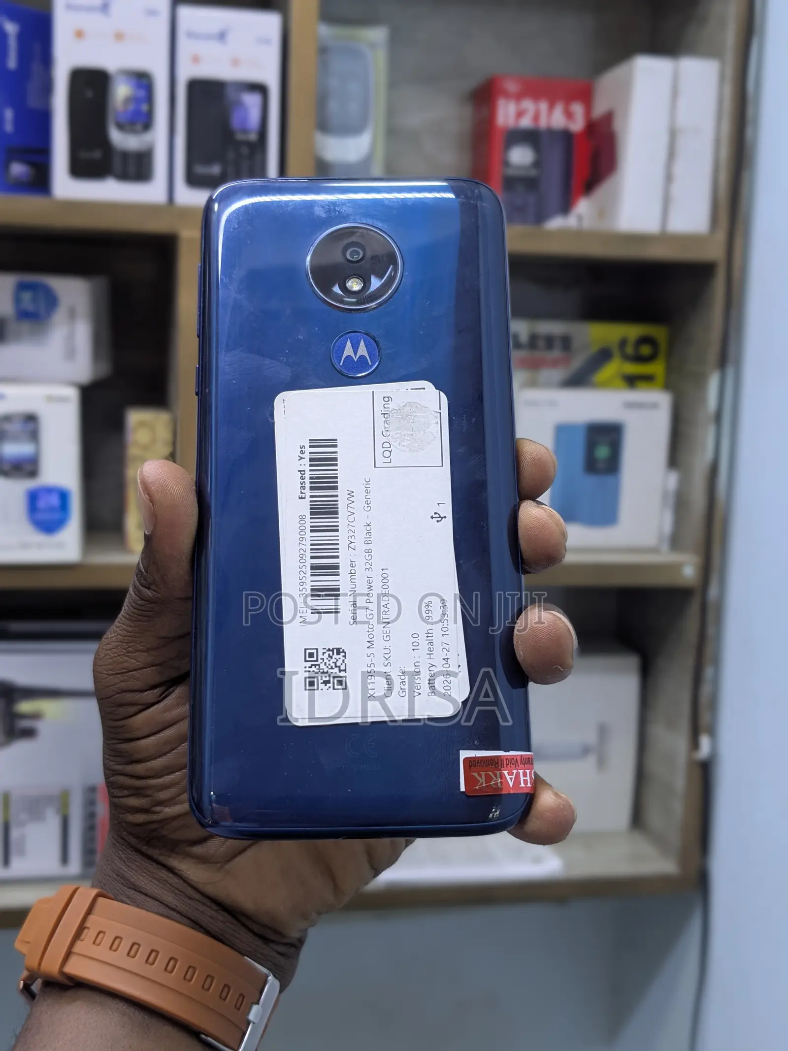 Motorola Moto G7 Power 32 GB Blue