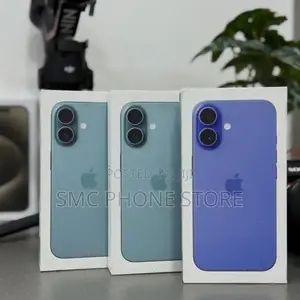 New Apple iPhone 16 128 GB Blue