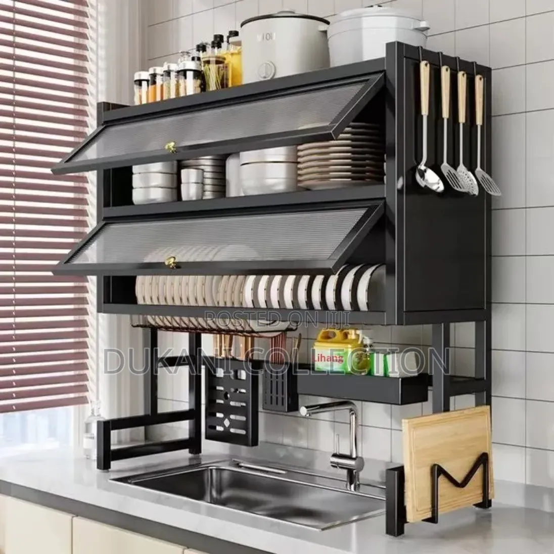 Double Sink Rack
