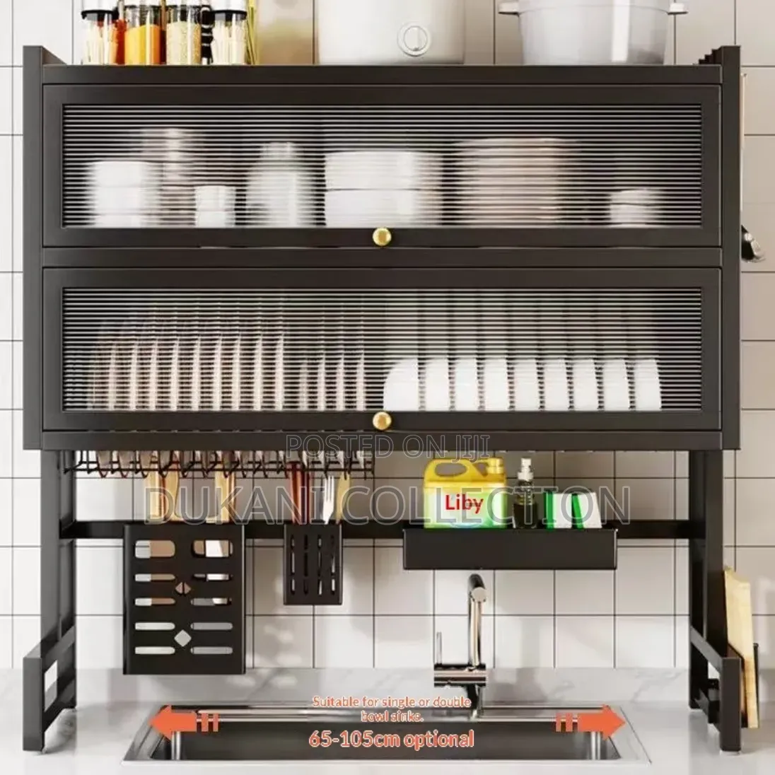 Double Sink Rack