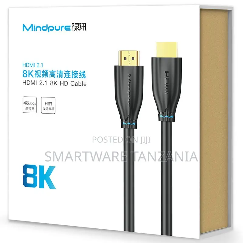 Mindpure Hdmi 2.1 Cable For Stunning Video Quality - 2 Meters