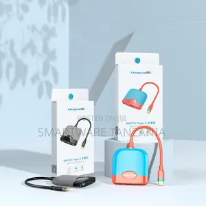 Mindpure Usb-C Hub Adapter for Nintendo Switch High-Speed Connectivity