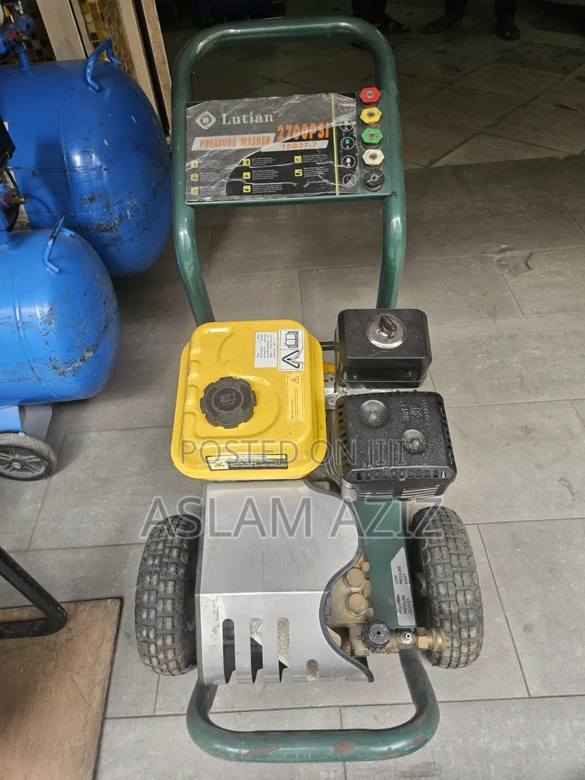Lutian Petrol Pressure Washer (High Pressure Cleaner)