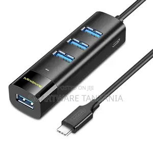 Mindpure Usb Hub With 4 Ports for Fast Data Transfer and Charging