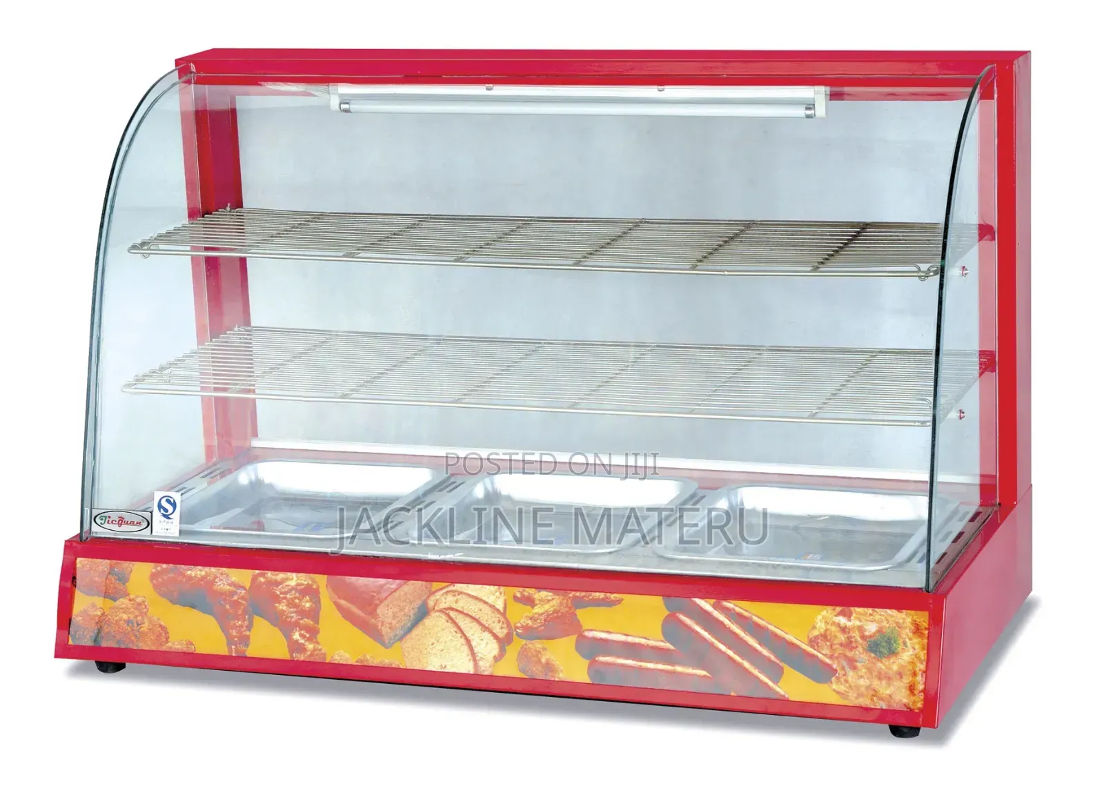 PMC Food Warmer 3plate High Quality Stainless Steel