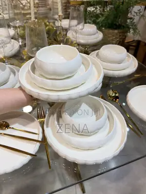 White Dinner Set Premium Quality
