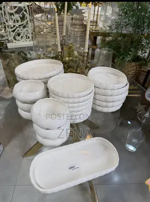 White Dinner Set Premium Quality