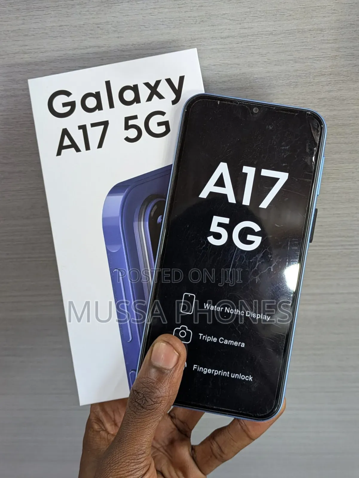 New Samsung Galaxy A17 5G 256 GB Blue