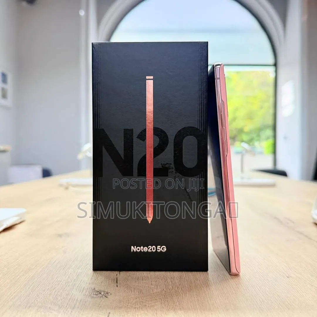 New Samsung Galaxy Note 20 5G 256 GB White