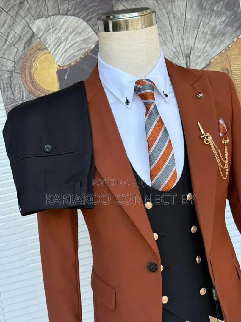 Premium Three Piece Men’S Suit