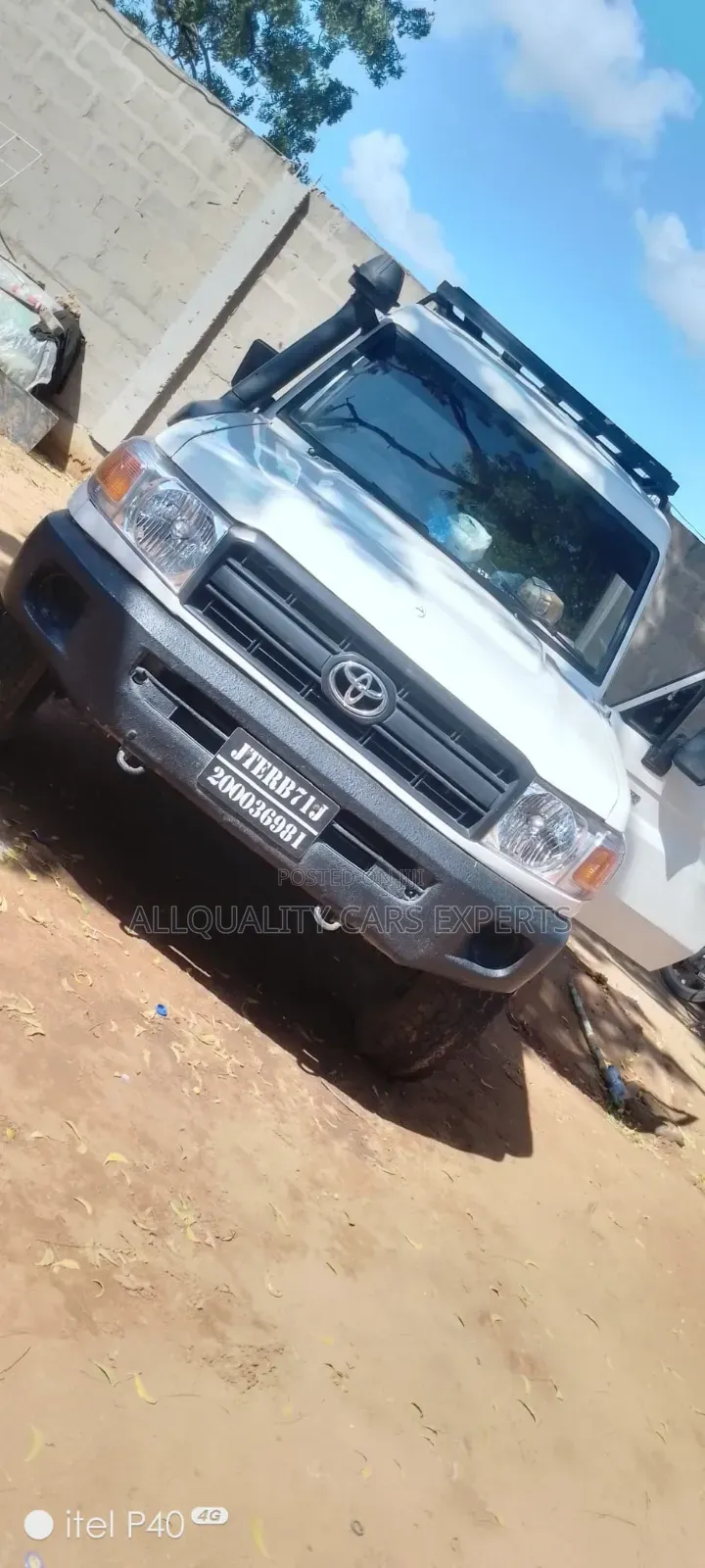 Toyota Land Cruiser 2015 White