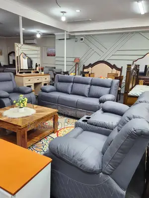 7 Seater Leather Sofa Set