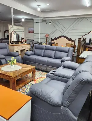 7 Seater Leather Sofa Set
