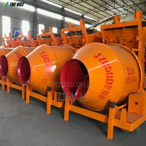 Strong Concrete Mixer 500l Electric Motor Driven Civil Engineering